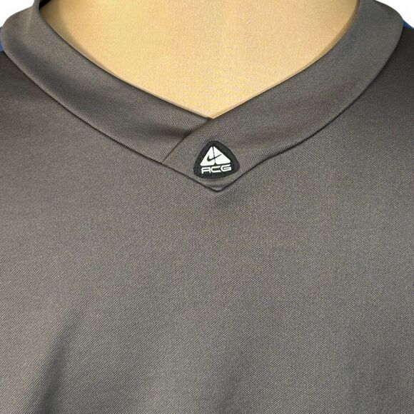 Nike ACG Dri Fit Shirt XXL Made In Italy Base Layer Deep Back Pockets Cycling - Picture 3 of 8